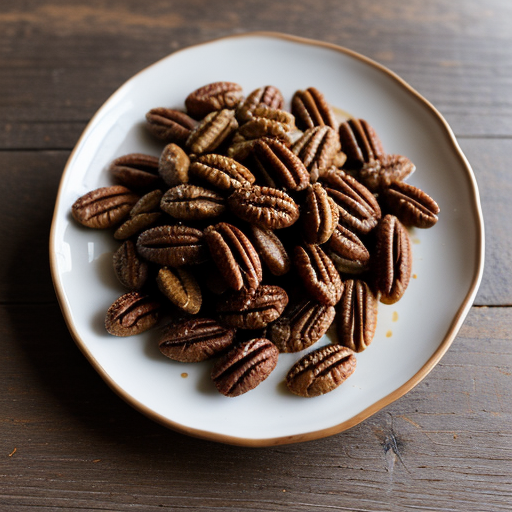 Mustard Deviled Pecans recipe image