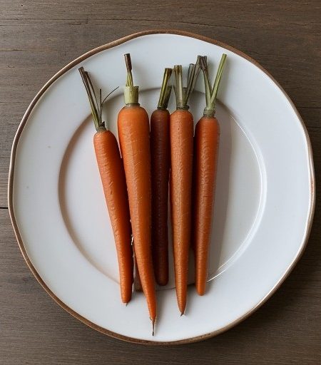 Mustard Glazed Almond Carrots recipe image