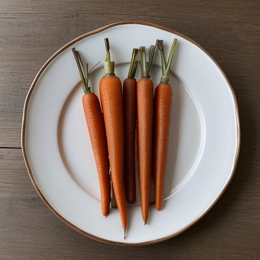 Mustard Glazed Almond Carrots recipe image