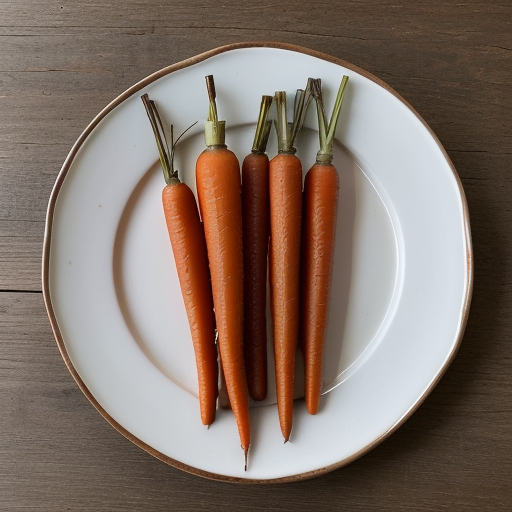 Mustard Glazed Almond Carrots recipe image