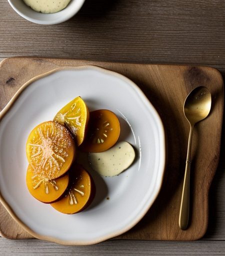 Mustard Mayo-Glazed Tomato Slices recipe image