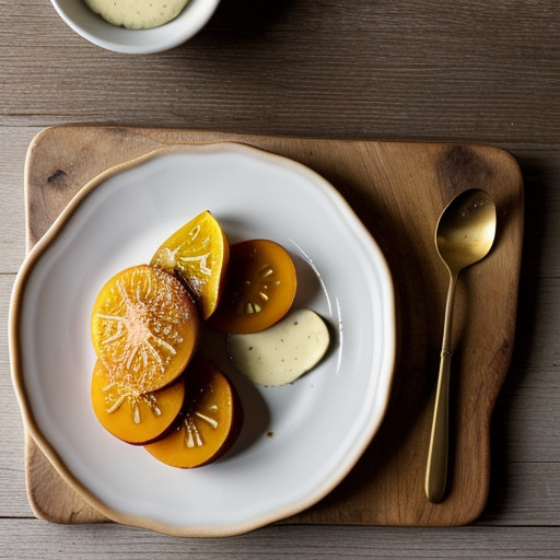 Mustard Mayo-Glazed Tomato Slices recipe image