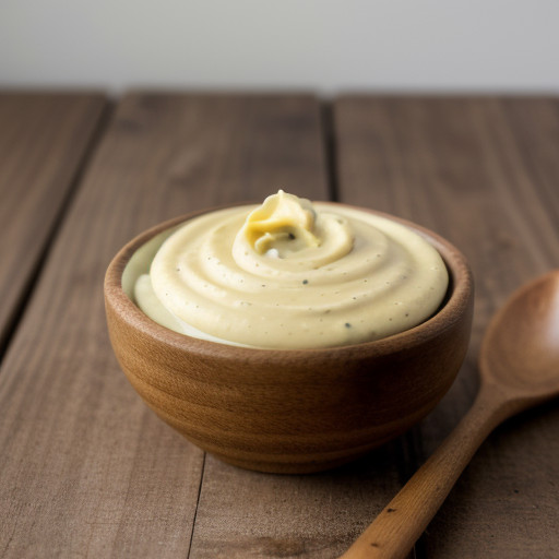 Mustard Mayonnaise Asparagus Sauce recipe image