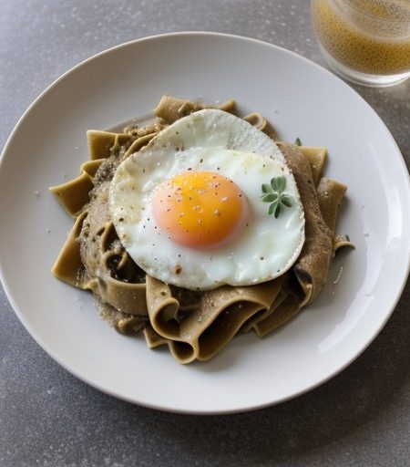 Mustard Pappardelle recipe image