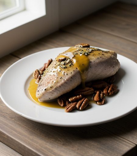 Mustard Pecan Chicken recipe image