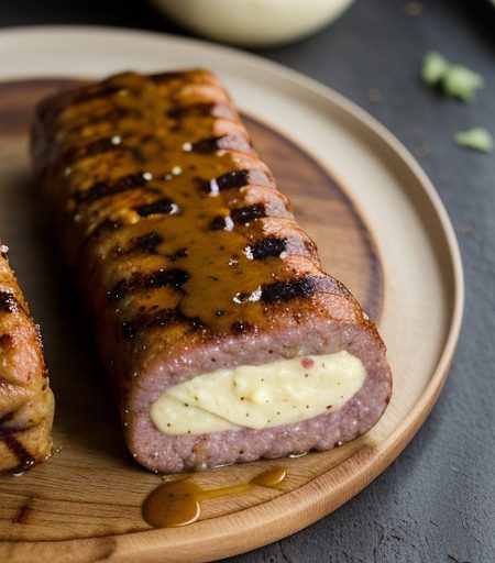 Mustardy Brats With Sauerkraut (8.5 PTS recipe image