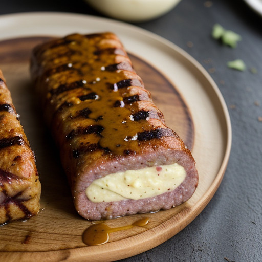 Mustardy Brats With Sauerkraut (8.5 PTS recipe image