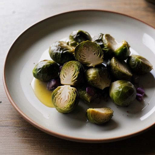Mustardy Brussels Sprouts recipe image
