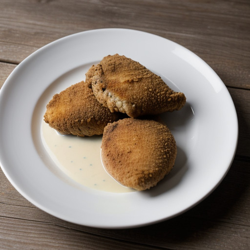 Mustardy Fried Chicken Breasts recipe image