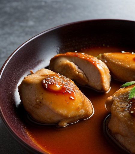 Mwei Jiong Ga (Chicken in Plum Sauce recipe image