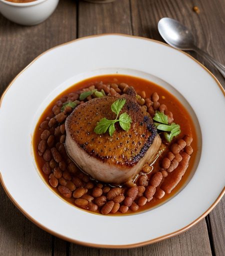 My Pork Chops and Beans recipe image