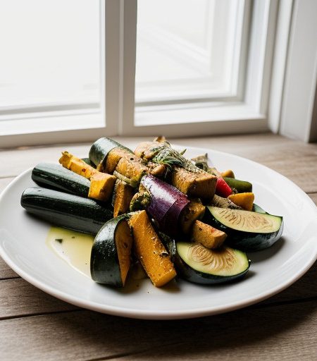N.YR.EVE Feast - 1. Broiled Vegetable Medley recipe image