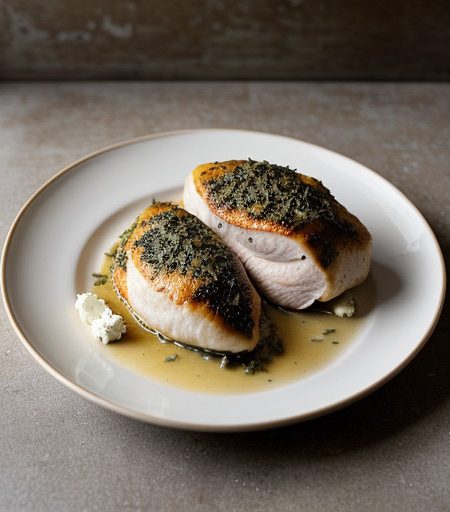 N.YR.EVE Feast - 2. Stuffed Chicken Breasts W recipe image