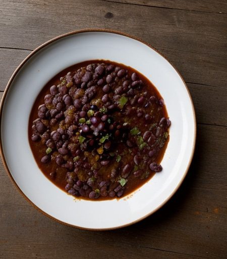 Nachos With Black Bean Chili - Cooking Light recipe image