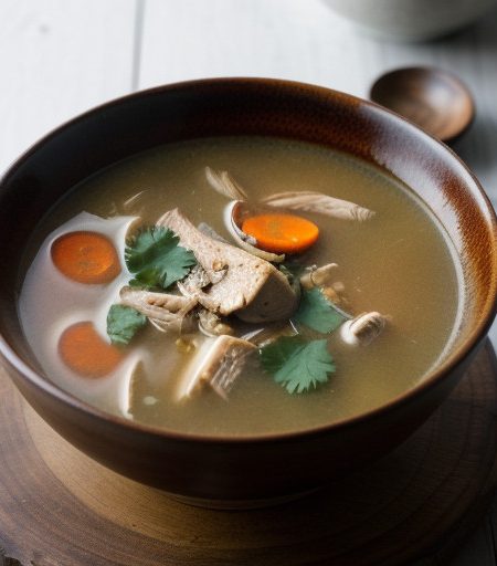 Nalagang Manok (Chicken Soup recipe image