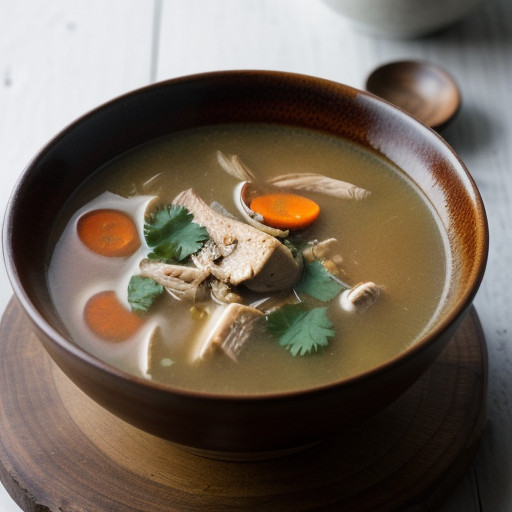 Nalagang Manok (Chicken Soup recipe image