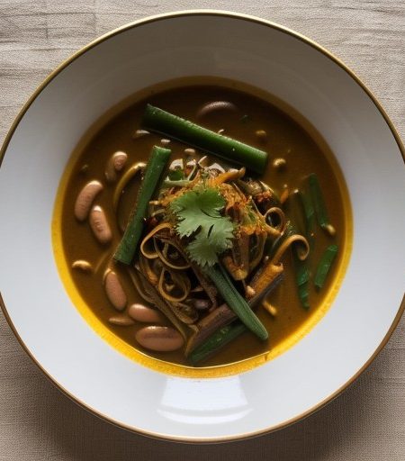 Nam Prik Curry Noodles (Kanom Jin Nam Prik recipe image