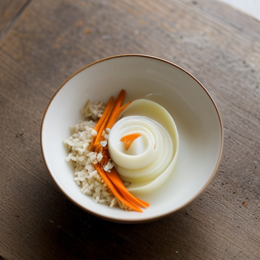 Namasu (Daikon & Carrot in Vinegar Dressing recipe image