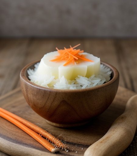 Namasu (Daikon & Carrot in Vinegar Dressing recipe image