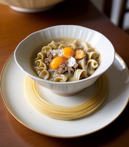 Nana E's & Aunt Clara's Noodle Pudding recipe image