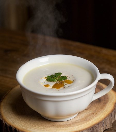 Nancy Reagan's Onion Wine Soup recipe image