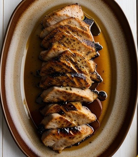 Nancy's Honey Mustard Grilled Chicken or Pork recipe image
