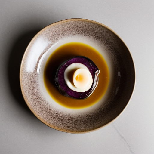 Nasu Karashi Sumiso-Ae (Eggplant Wit Mustard recipe image