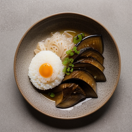 Nasu Karashi Sumiso-Ae (Eggplant/Mustard & Mi recipe image