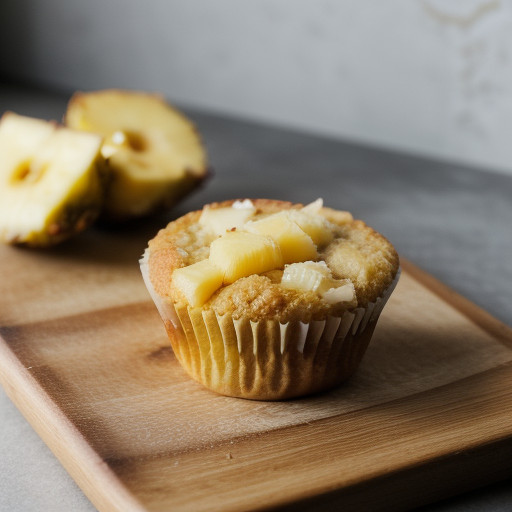 Naturally Sweet Pineapple Muffins recipe image