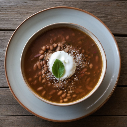 Navy Bean Borsch recipe image