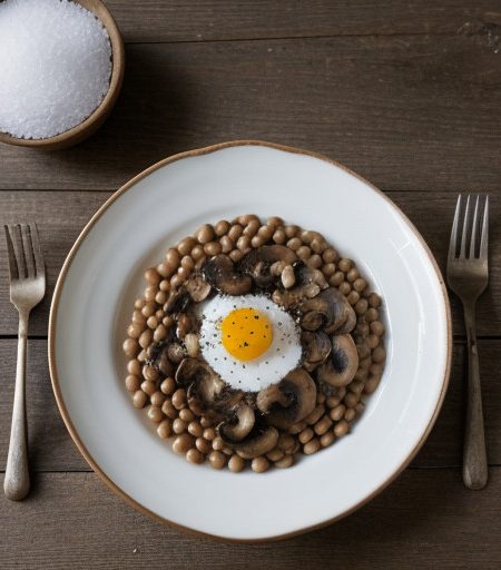 Navy Bean Mushroom Saute recipe image