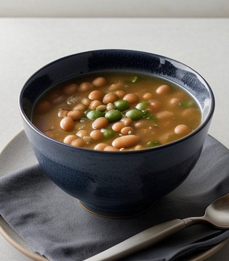 Navy Bean Vegetable Soup recipe image