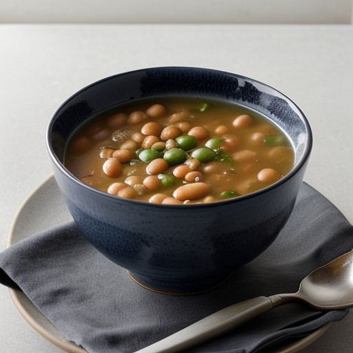 Navy Bean Vegetable Soup recipe image