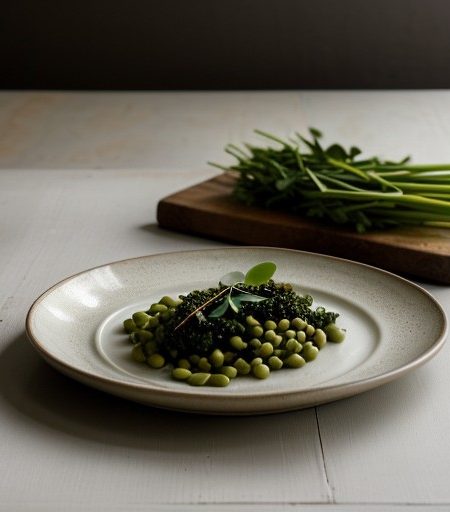 Ncapriata Di Fave (Fava Bean Puree With Greens recipe image