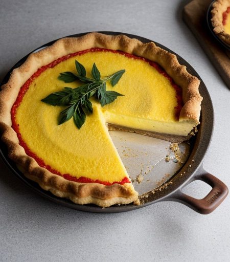 Neapolitan Polenta Pie recipe image