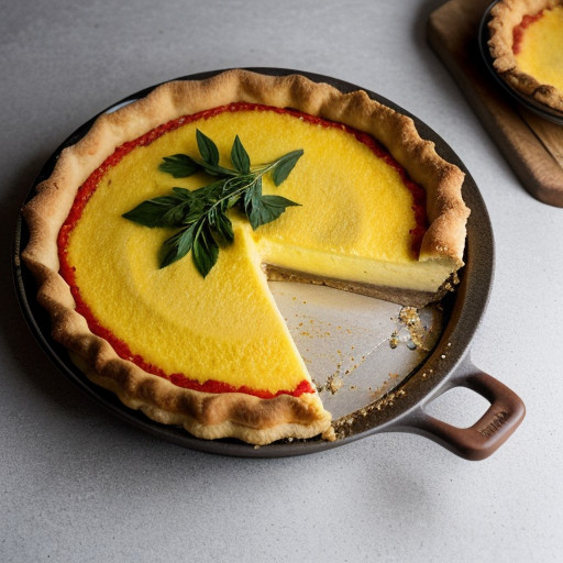 Neapolitan Polenta Pie recipe image