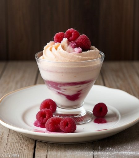 Nectarine-Raspberry Ice recipe image