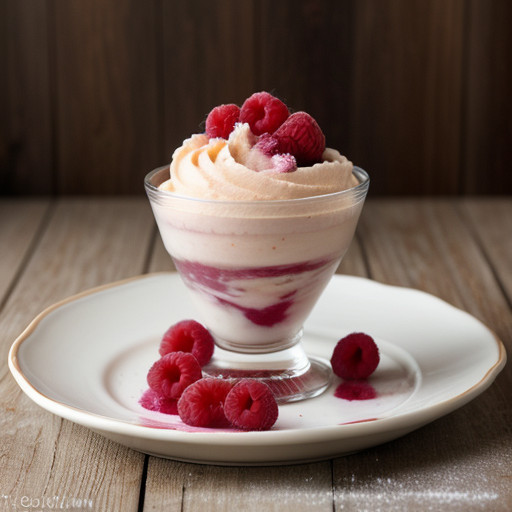 Nectarine-Raspberry Ice recipe image
