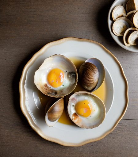 Nero Wolfe's Clams Hashed With Eggs recipe image