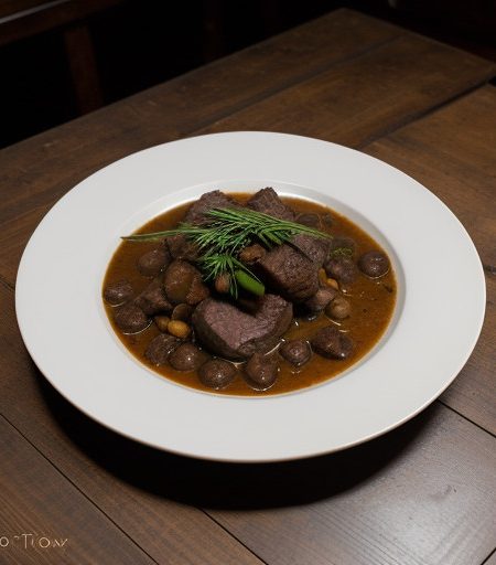 Nero Wolfe's Lamb Kidneys Bourguignonne recipe image