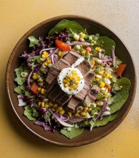 New Age Grilled Taco Salad recipe image