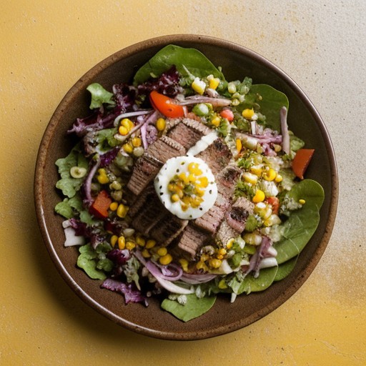 New Age Grilled Taco Salad recipe image