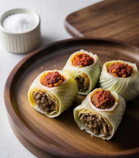 New Age Stuffed Cabbage Rolls recipe image