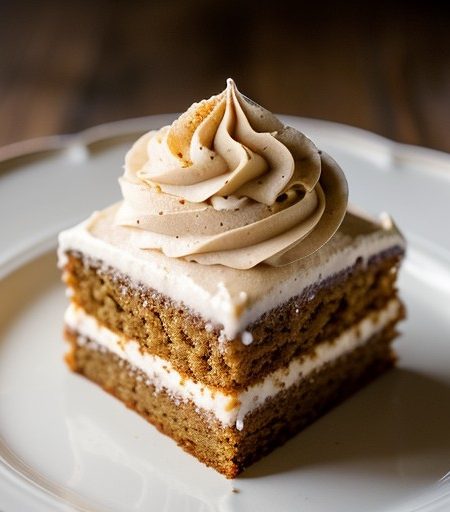 New Duchess Spice Cake W/ Maple Buttercream Frosting recipe image