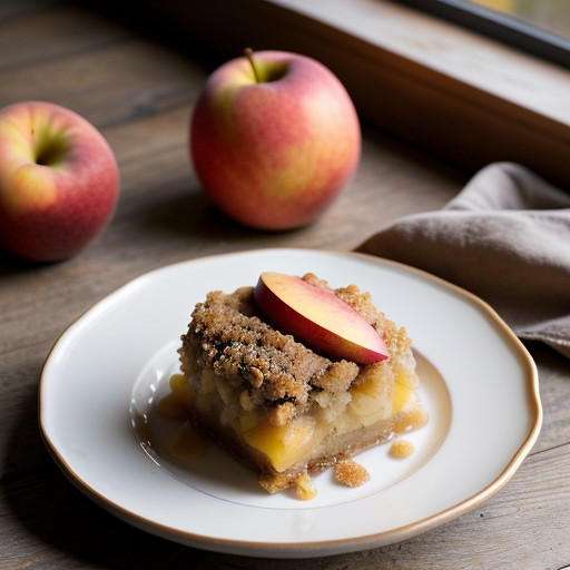 New England Apple - Peach Betty recipe image
