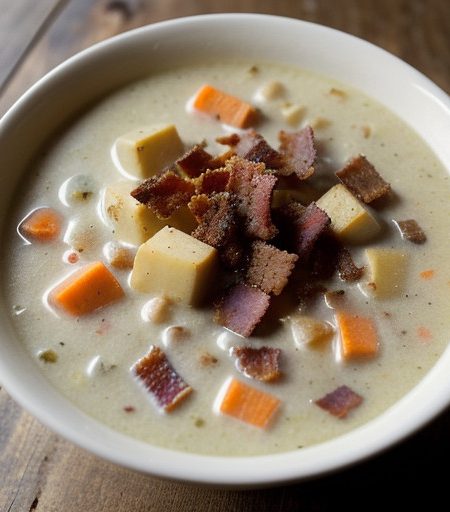 New England Clam Chowder Iv recipe image