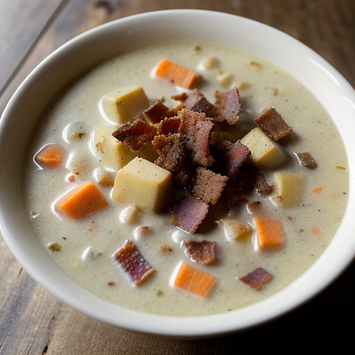 New England Clam Chowder Iv recipe image