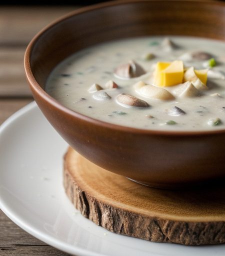 New England Clam Chowder _ Quick and Easy Dia recipe image