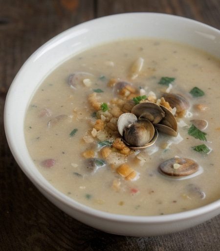 New England Clam Chowder/Lf recipe image