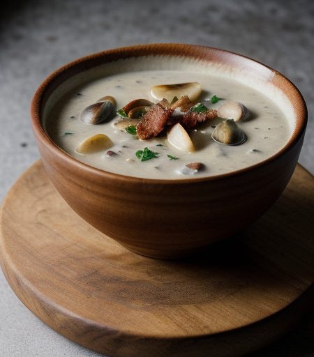 New England Creamy Clam Chowder recipe image